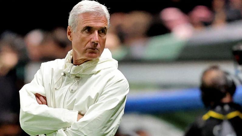 Técnico português Luís Castro durante amistoso do Al Nassr contra o Inter Miami, em Riade, Arábia Saudita Getty Images