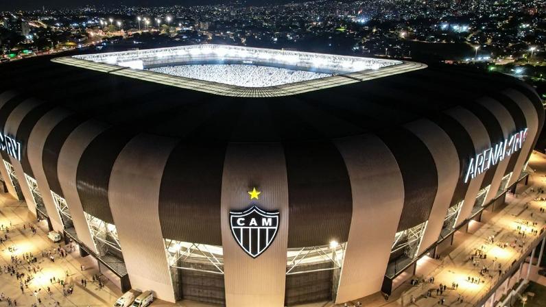 Arena MRV, estádio do Atlético-MG, vista de cima Getty Images