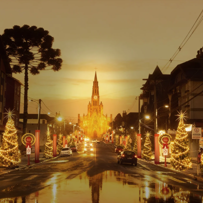 7 cidades brasileiras que parecem cenário de filme de Natal