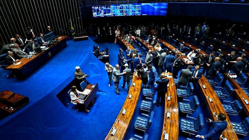 O plenário do Senado Federal. Foto: Marcos Oliveira/Agência Senado