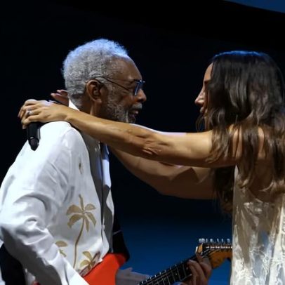 Gilberto Gil encerra turnê Tempo Rei com dueto de Ivete Sangalo e Carlinho Brown