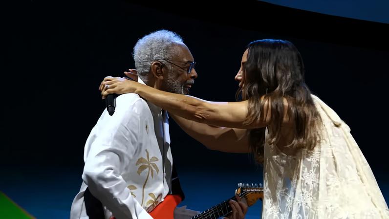 GIlberto Gil e Ivete Sangalo — Foto: Vitor Santos/ AgNews