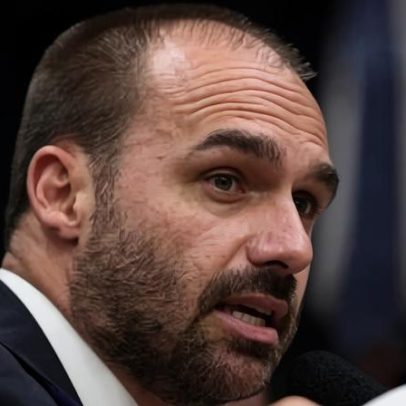 Eduardo Bolsonaro ataca Hugo Motta após notificação por faltas na Câmara