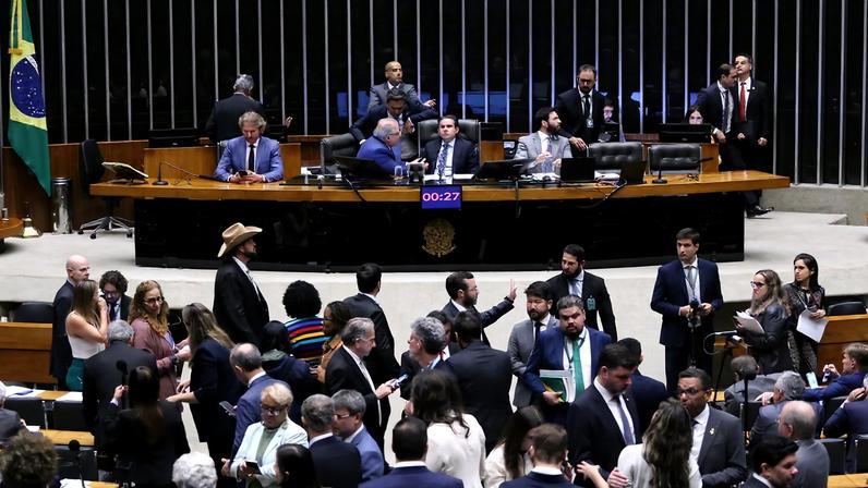 Deputados federais no plenário da Câmara dos Deputados — Foto: Kayo Magalhães/Câmara dos Deputados