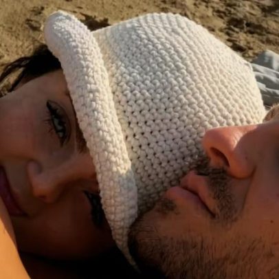 Jade Picon e André Lamoglia são vistos juntos curtindo praia