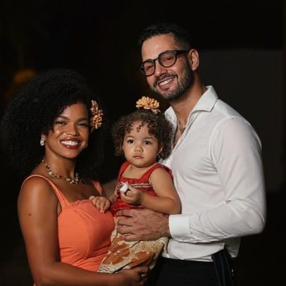 Jeniffer Nascimento e ex-marido comemoram aniversário da filha
