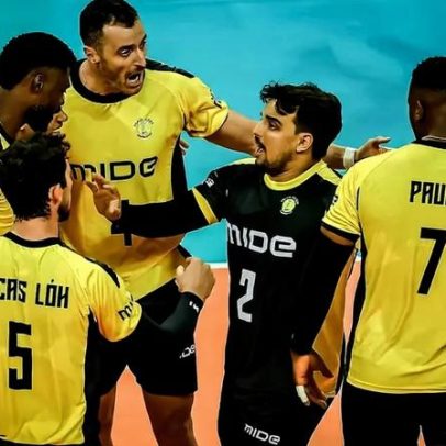 Praia Clube vence Al-Rayyan e estreia com triunfo no Mundial de Vôlei