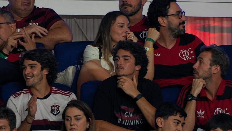 João Fonseca assiste título do Flamengo no Maracanã (Foto: Reprodução / Redes Sociais)