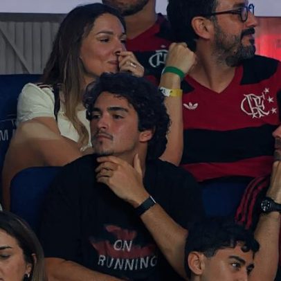 João Fonseca acompanha conquista do Flamengo no Brasileirão