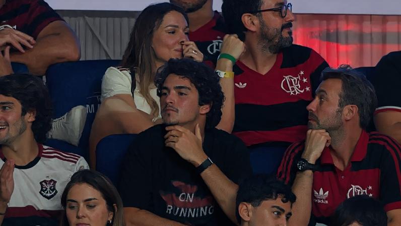 João Fonseca assiste título do Flamengo no Maracanã (Foto: Reprodução / Redes Sociais)