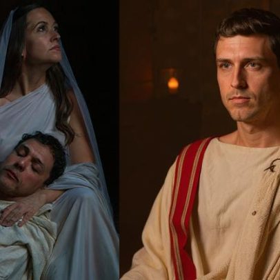 Guilherme Magon e Juliana Paiva dividem cena em Emmanuel