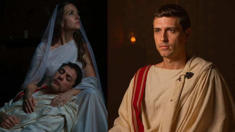 Guilherme Magon e Juliana Paiva dividem cena em Emmanuel