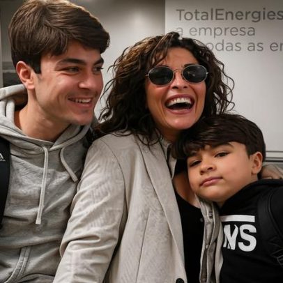 Juliana Paes se emociona no aniversário de 15 anos do filho