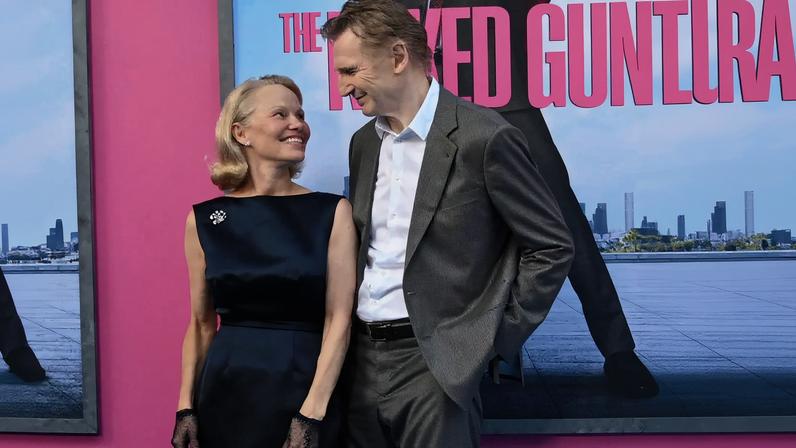There is no love lost between Pamela Anderson and Liam Neeson following their whirlwind romance. Getty Images for Paramount Pictures