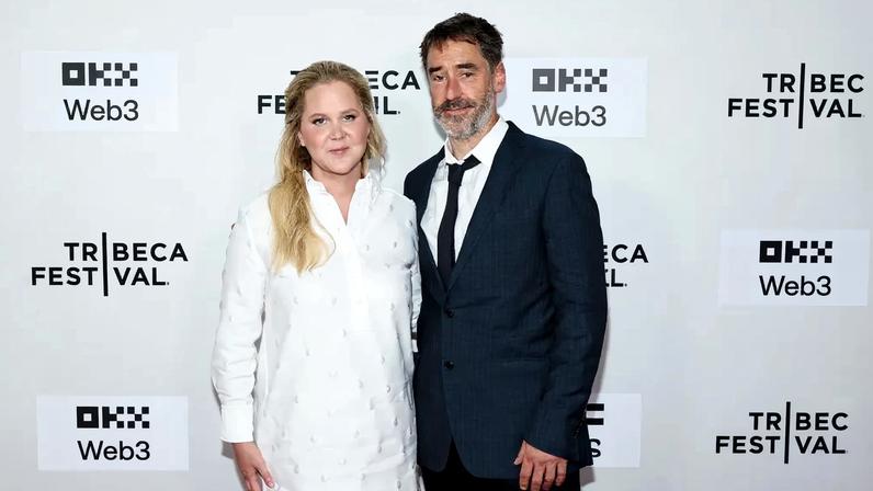 Amy Schumer cheekily addressed her and Chris Fischer’s marital woes via Instagram on Wednesday. Getty Images for Tribeca Festival