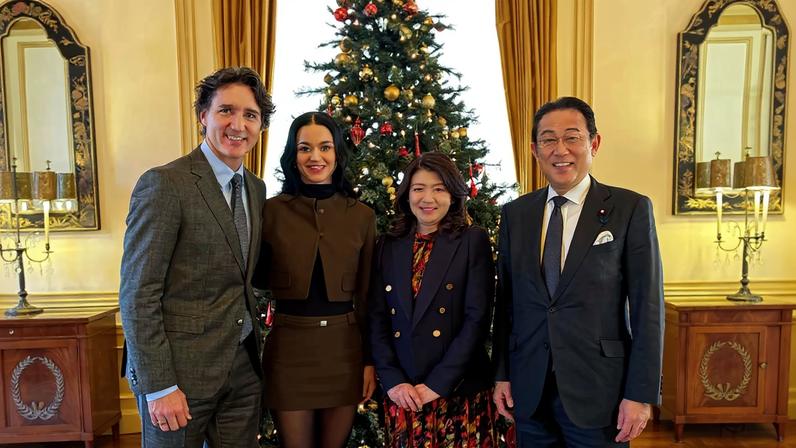 Katy Perry e Justin Trudeau em encontro a dois em Tóquio