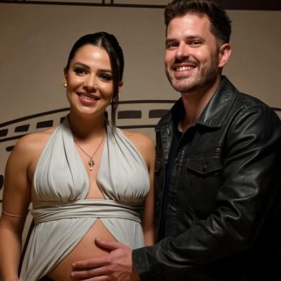 Rosamaria, primeira filha de Key Alves e Bruno Rosa