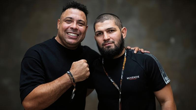 Ronaldo Fenômeno e Khabib Nurmagomedov (Foto: Reprodução/Instagram)