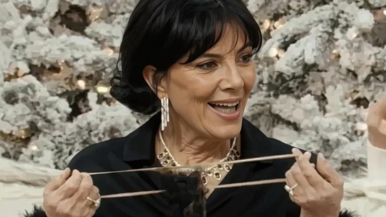 Kim Kardashian gifted her Skims “ultimate bush” thongs to Kris Jenner, Khloé Kardashian, Kyle Richards and Kathy Hilton during her “Kimsmas” TikTok Live special. Kim Kardashian/TikTok