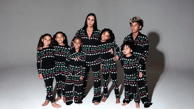 Kim Kardashian’s eldest daughter, North West, was notably absent from her family’s holiday shoot this year.