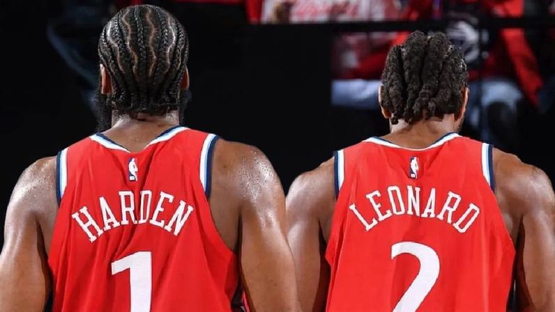 NBA Kawhi Harden Clippers