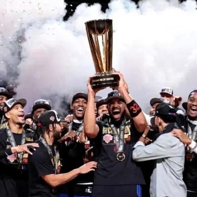 Knicks vence Spurs de virada e conquista a NBA Cup