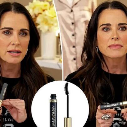 Kyle Richards diz não encontrar nada melhor que máscara L'Oréal de US$9