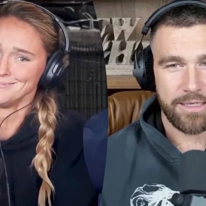 Kylie Kelce confronta Travis após alegação de que ele e Taylor Swift brigam