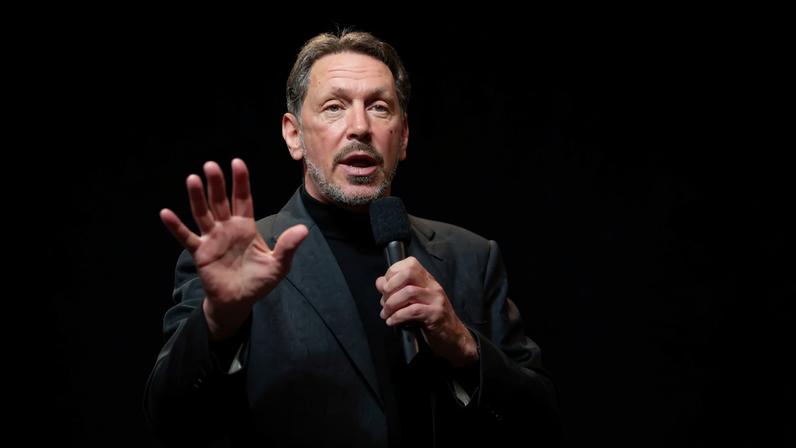 Larry Ellison, fundador da Oracle. — Foto: Oracle PR via Hartmann Studios