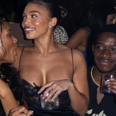 Lori Harvey e Damson Idris são vistos em saída de clube com afeto