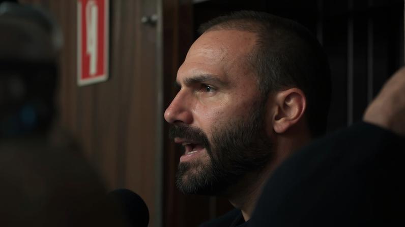 Motta declarou que o deputado Eduardo Bolsonaro ultrapassou limite de faltas para manter mandato na Câmara. (Foto: Fotográfo/Agência Brasil)