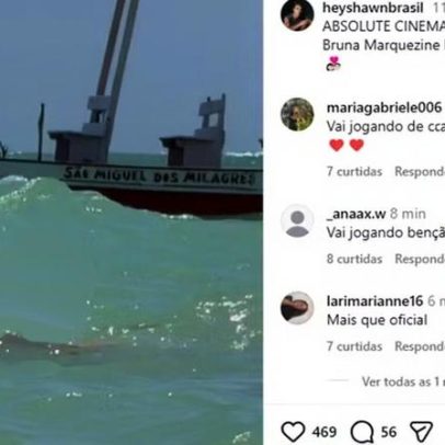 Foto de beijo entre Bruna Marquezine e Shawn Mendes é compartilhada por fãs