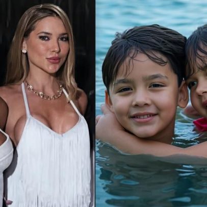Virginia Fonseca reage ao carinho da primogênita com o filho de Tainá Militão