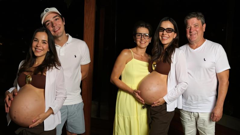 Mariana Rios mostra barrigão do primeiro filho com Juca Diniz — Foto: Reprodução/Instagram