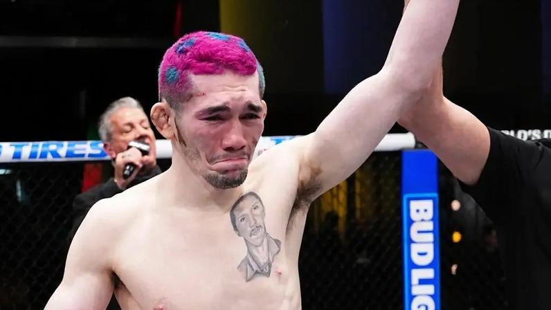 Melk não recebeu bônus do UFC apesar de grande vitória (Foto: Reprodução Instagram UFC)