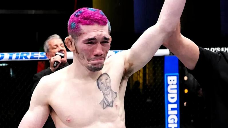 Melk Costa conquistou nocaute incrível no UFC (Foto: Reprodução Instagram UFC)