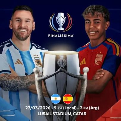 Messi e Yamal duelam na Finalíssima entre Argentina e Espanha