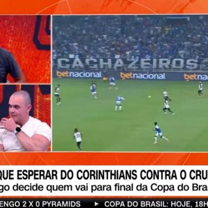 Michel Bastos comenta festa de torcedores do Corinthians: toda torcida faz