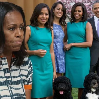 Michelle Obama disse estar pronta para não mais ser mãe de Malia e Sasha