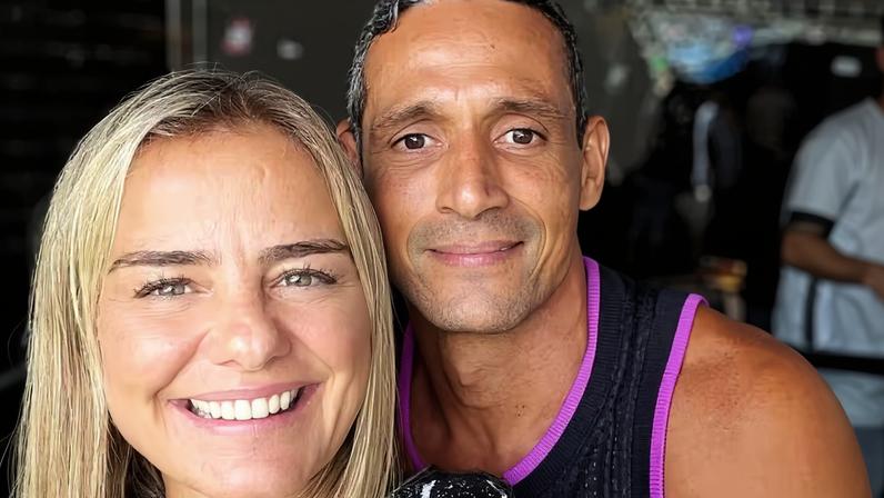 Milene Dominggues e André Luiz — Foto: Reprodução/Instagram