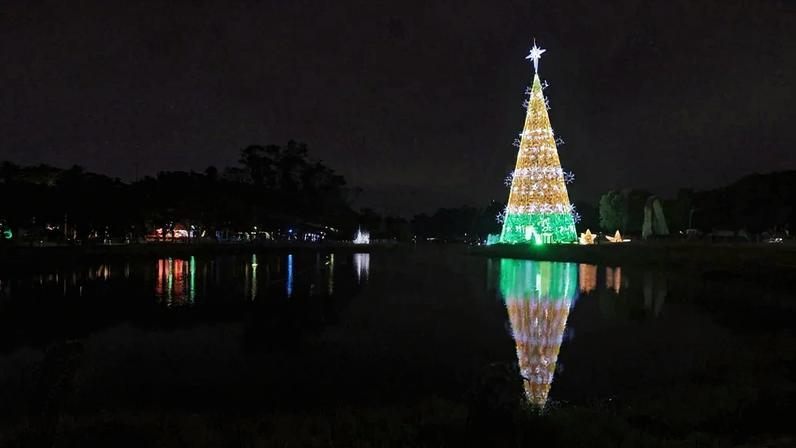 São Paulo (SP), 07/12/2025 - Decoração de Natal no Parque do Ibirapuera. Foto: Paulo Pinto/Agência Brasil