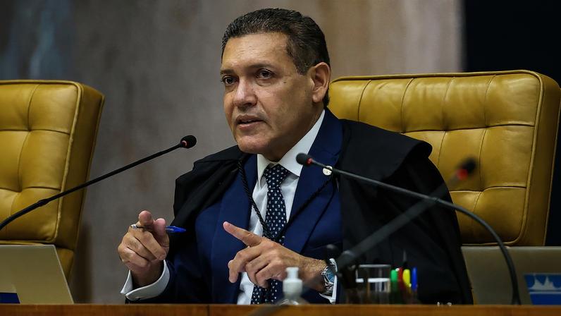 Nunes Marques é o relator de uma ação do Solidariedade contra bets. (Foto: Gustavo Moreno/STF)