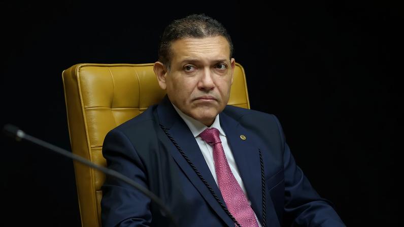 Nunes Marques, do STF: ministro prorrogou em um mês prazo para empresas aprovarem distribuição de lucros e dividendos ainda sob isenção de IR (Foto: Gustavo Moreno/STF)