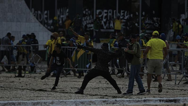 A Justiça argentina decidiu extraditar cinco brasileiros condenados pelos atos de 8 de janeiro - Foto: Agência Brasil