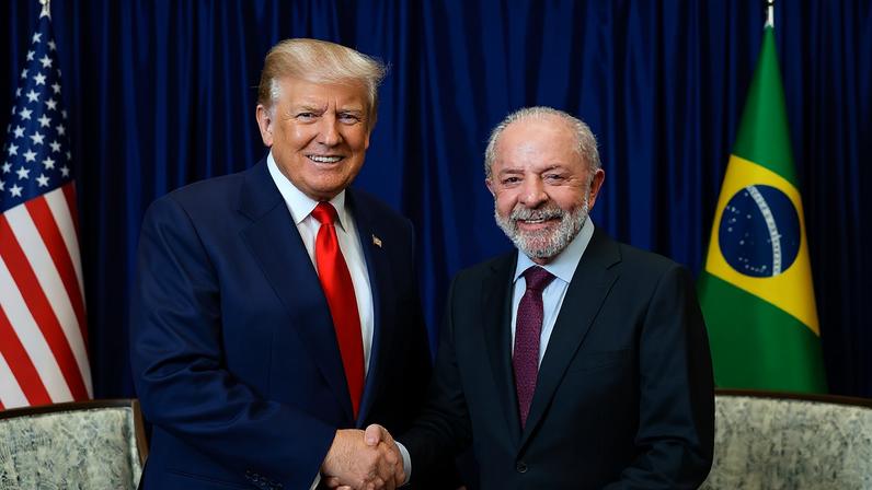 Aceno de Lula a Trump sobre combate ao narcotráfico provoca questionamentos. (Foto: Ricardo Stuckert/Secom)