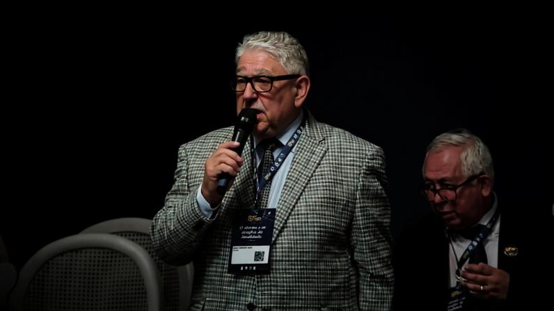 Pastor Paulo Martins Neto durante a 87ª Assembleia Geral Ordinária da convenção