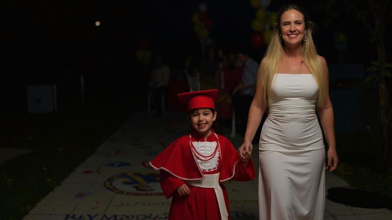 Paula Falbo e Isabella — Foto: Acervo pessoal