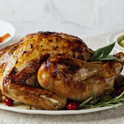 Sete receitas de peru assado para a ceia de Natal
