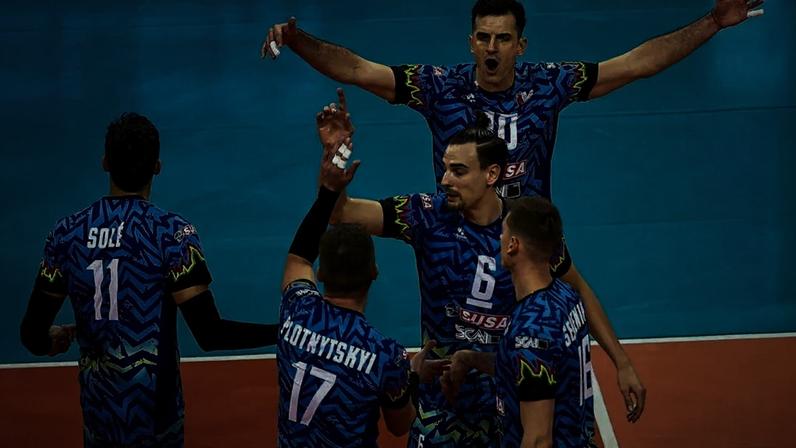 Perugia durante a semifinal do Mundial de Clubes (Foto: Divulgação)