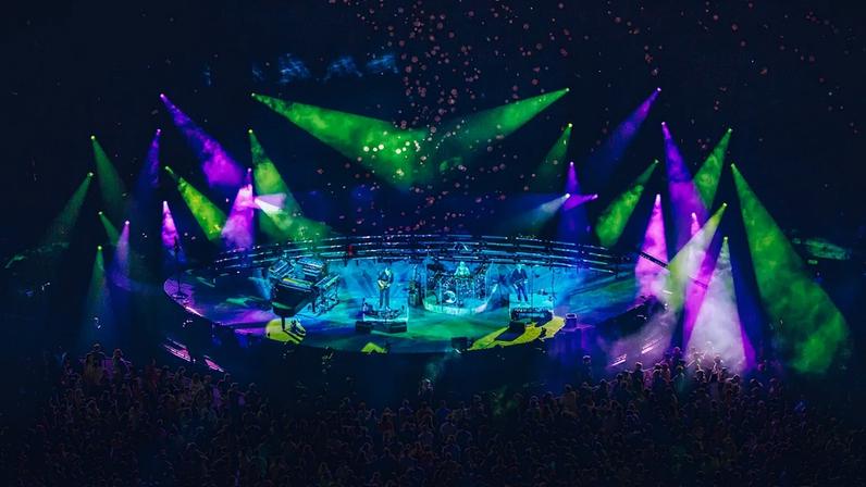 Phish perform at Sphere on April 18, 2024.
